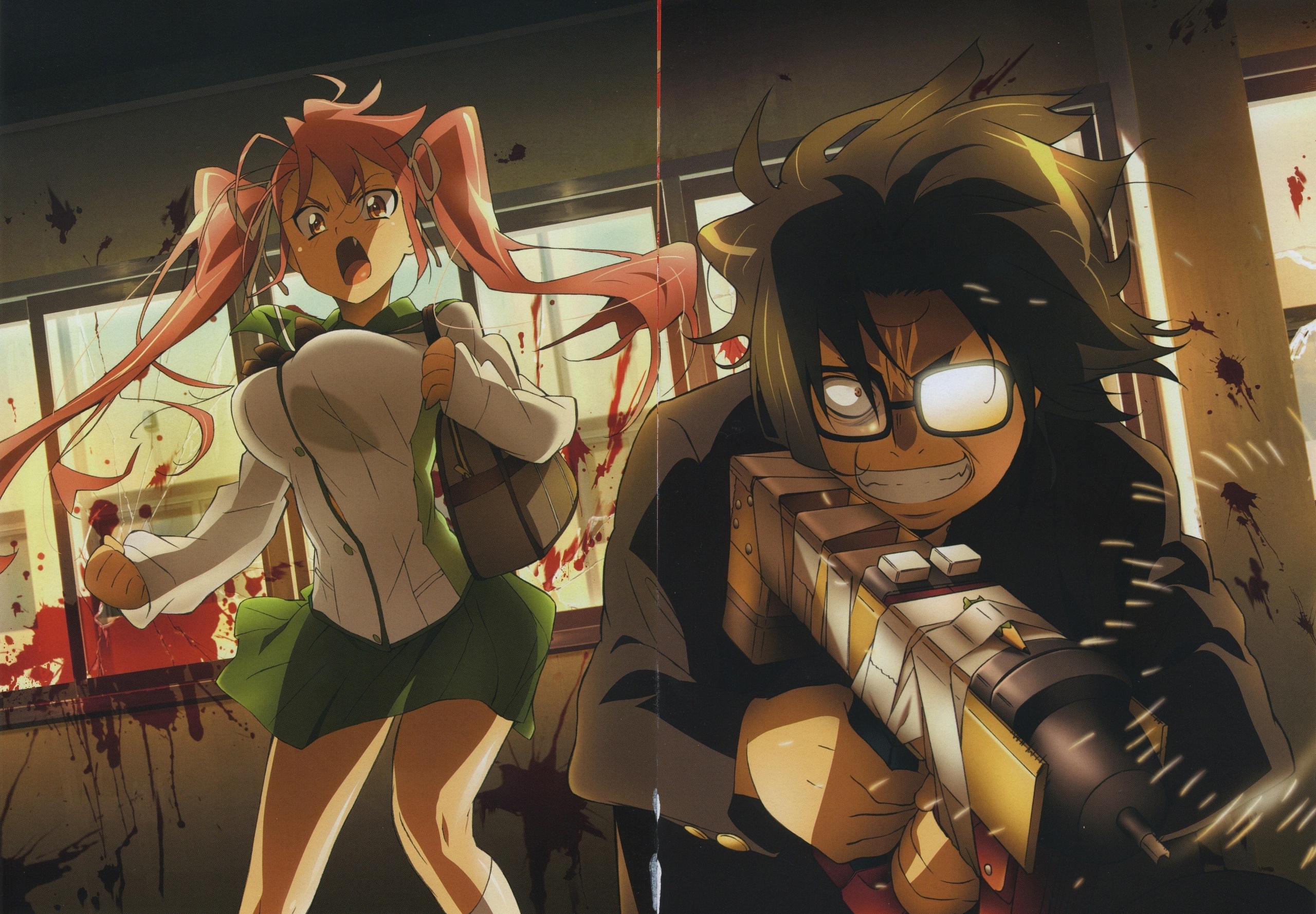 Highschool Of The Dead High Quality Background On Wallpapers 2560x1778 Wallpaper Teahub Io