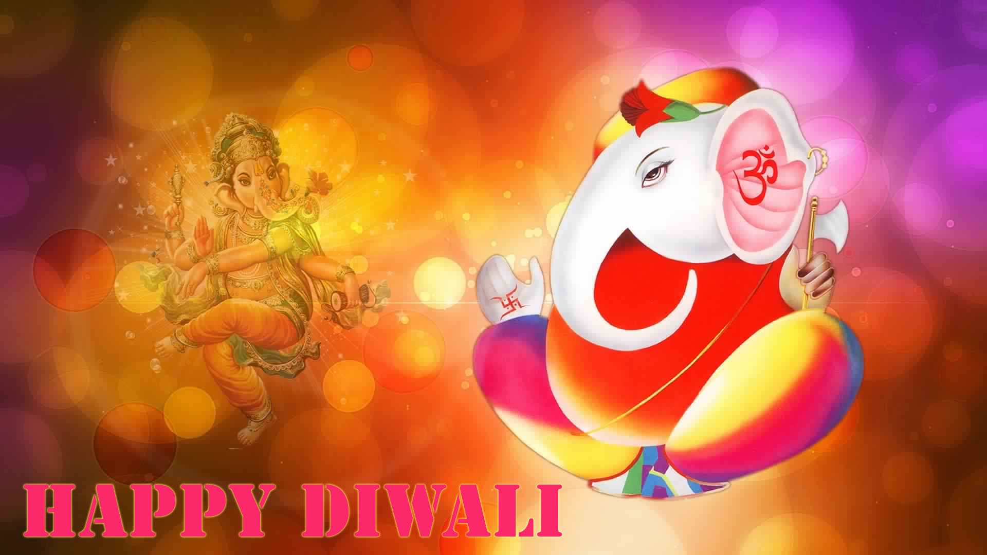 Ganesha Diwali Hd Image For Desktop - Lord Ganesha - 1920x1080 Wallpaper -  