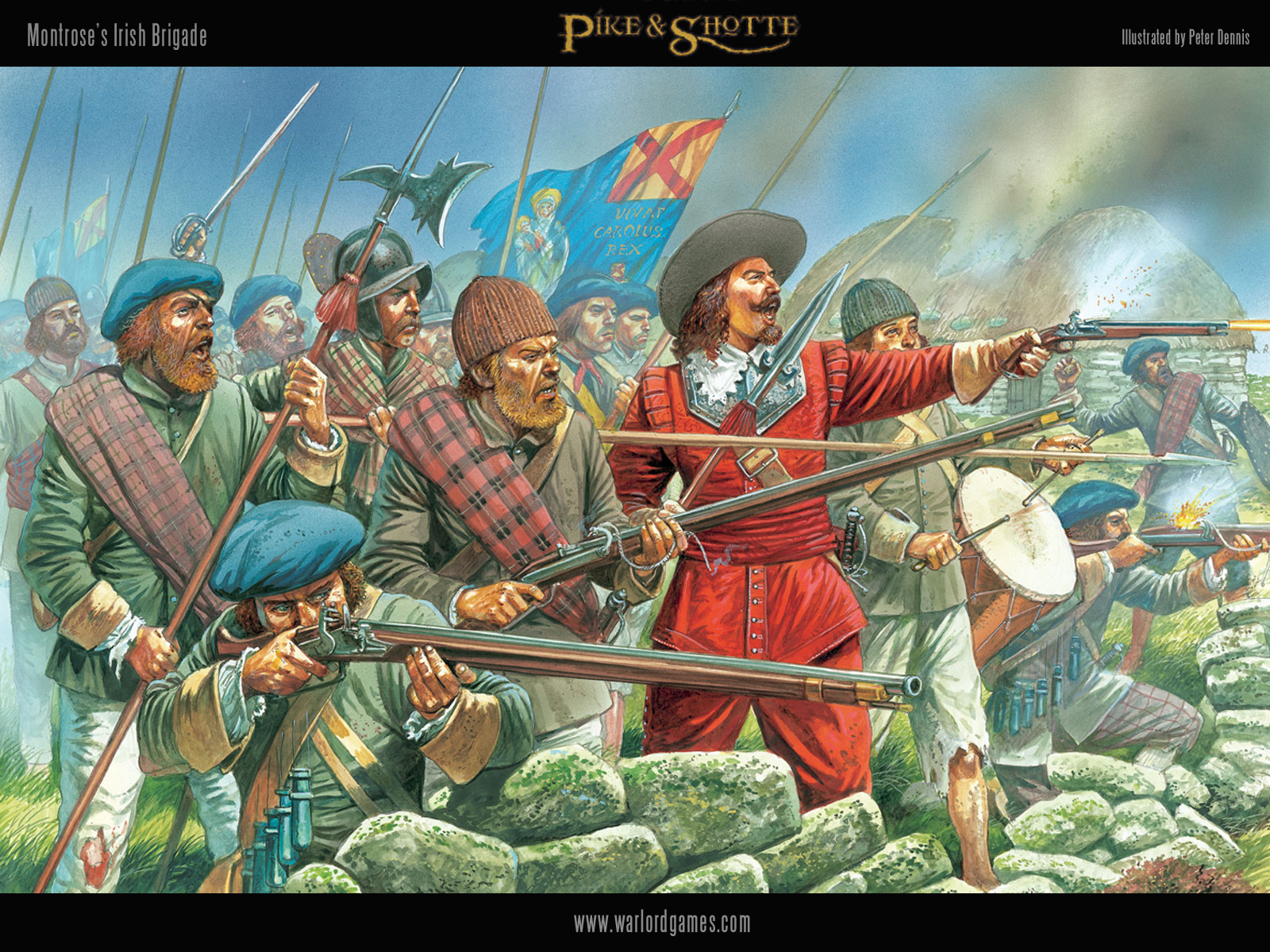 English Civil War Irish - HD Wallpaper 