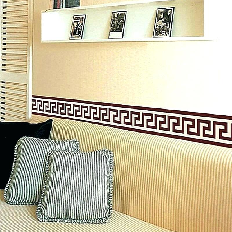 Wallpaper Border For Living Room Wallpaper Border Ideas - Border Design For Home Wall - HD Wallpaper 