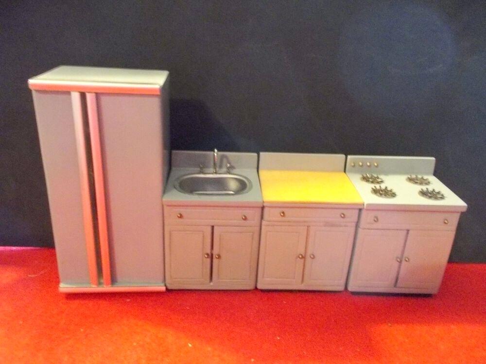 Dollhouse Kitchen Details About Dollhouse Kitchen Set - 1000x750 ...