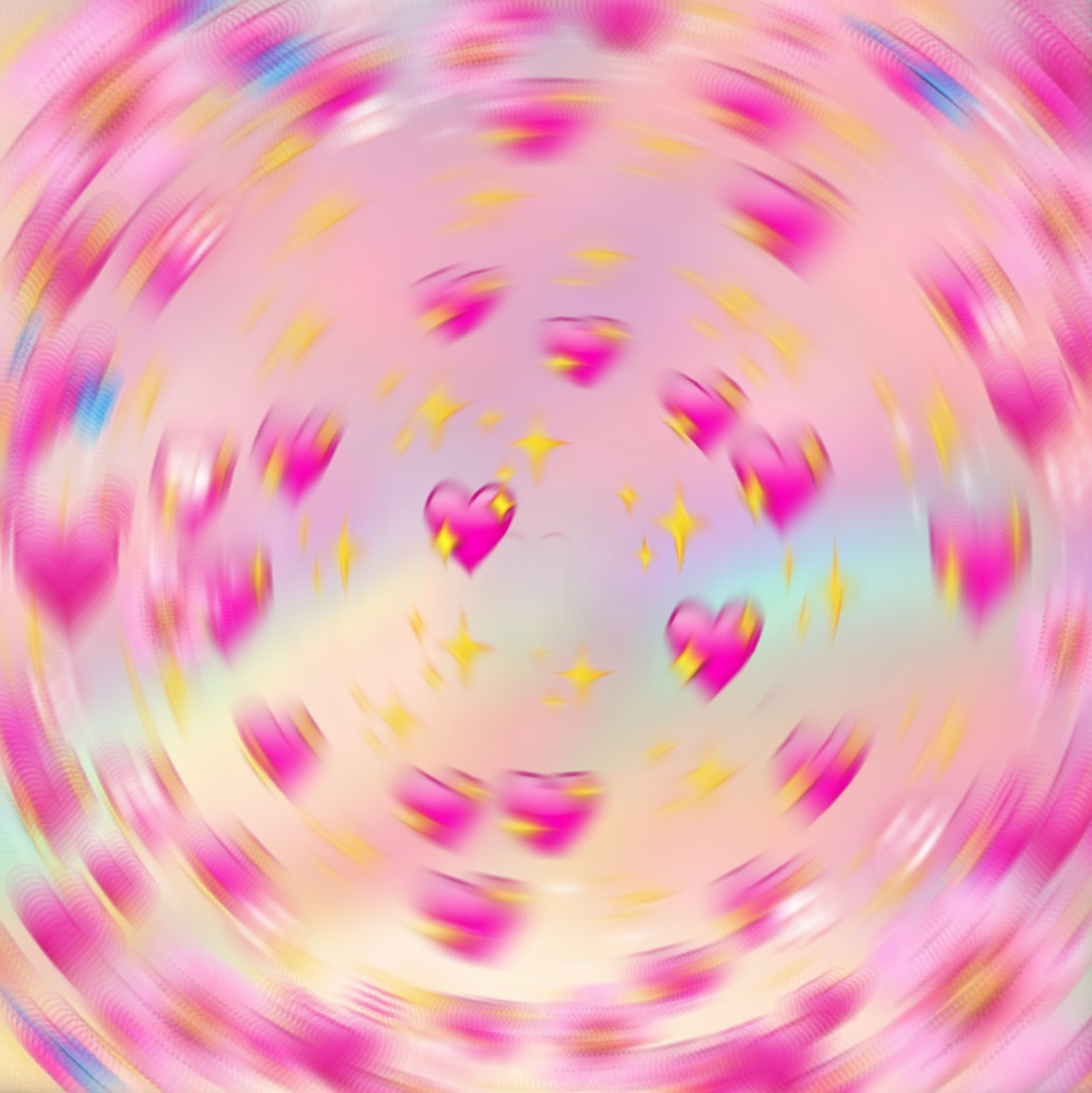 Free Background For Edits 🌸 - Blurred Heart Emoji ...