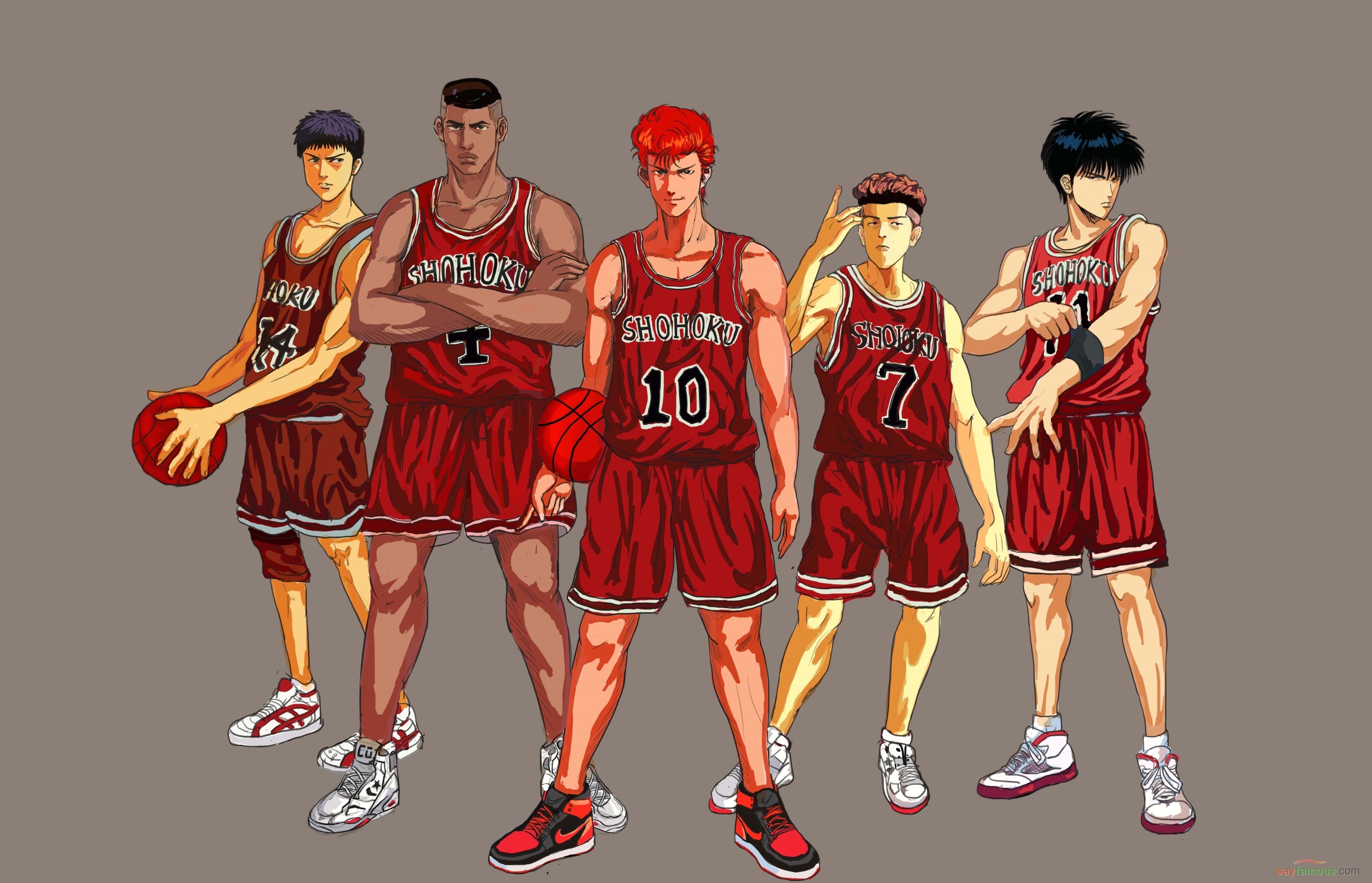 Slamdunk. Слэм данк Постер. Слэм данк Sakuragi.