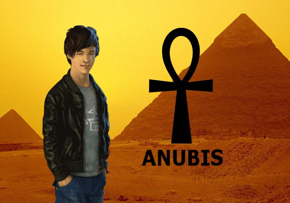 Anubis Wallpaper - Anubis From The Red Pyramid - HD Wallpaper 