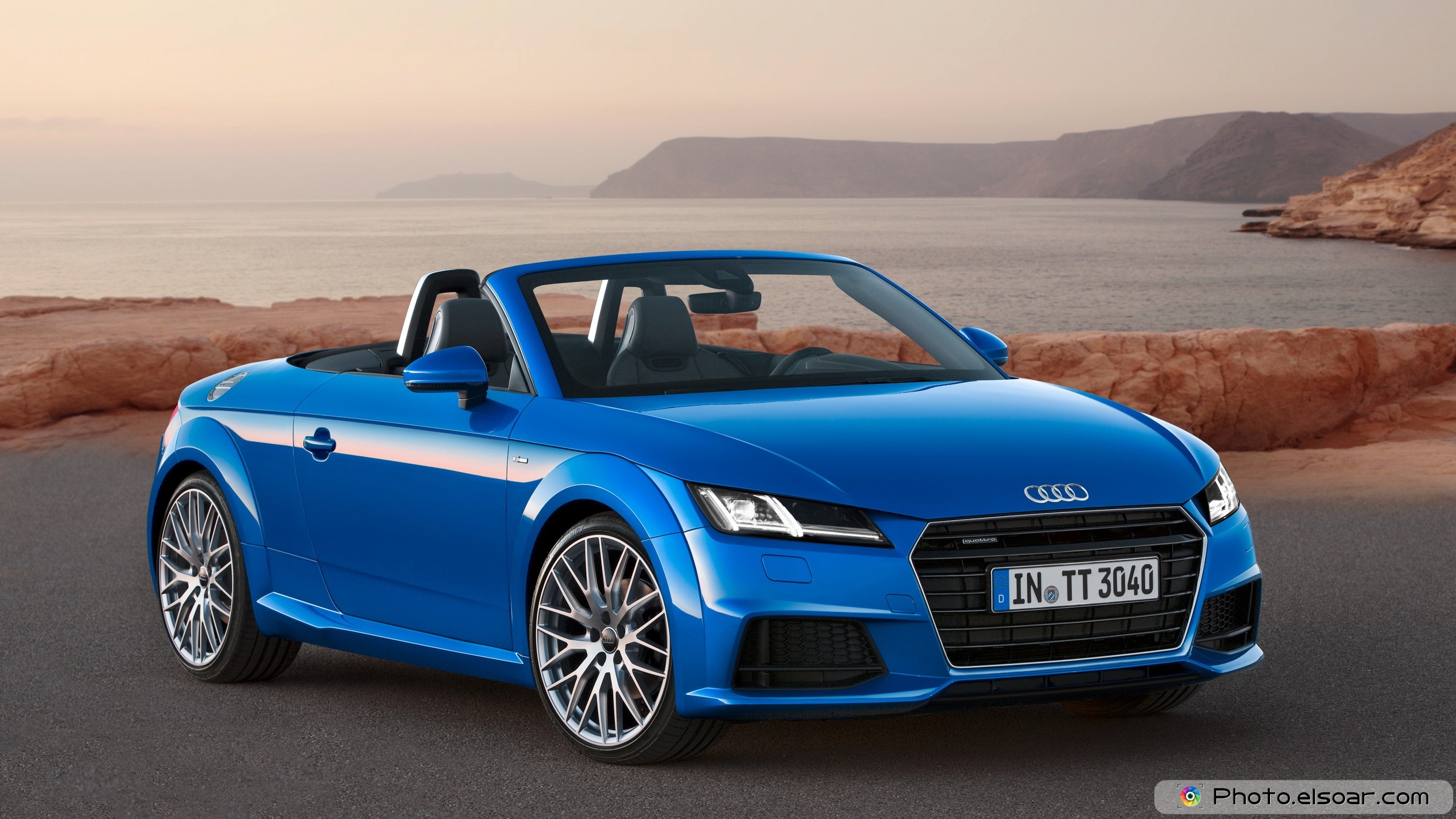 Blue Audi Tt Convertible 2560x1440 Wallpaper teahub.io