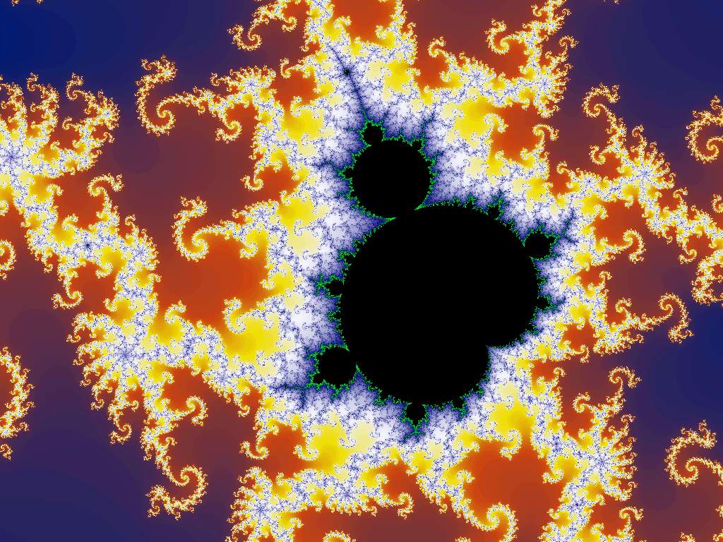 Mandelbrot Dragon - HD Wallpaper 