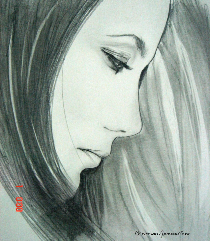Beautiful Sad Girl Drawing Image 3d Pencils Sketching Sad Girl Face Drawing Easy 3x1024 Wallpaper Teahub Io