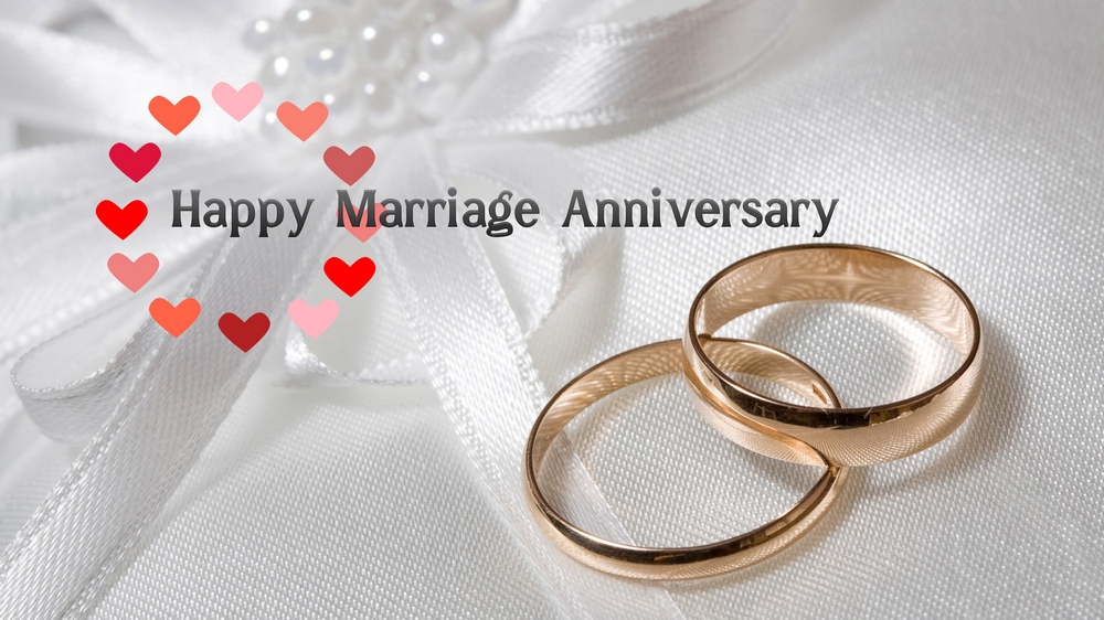 Happy Marriage Anniversary Images Hd 1000x562 Wallpaper Teahub Io