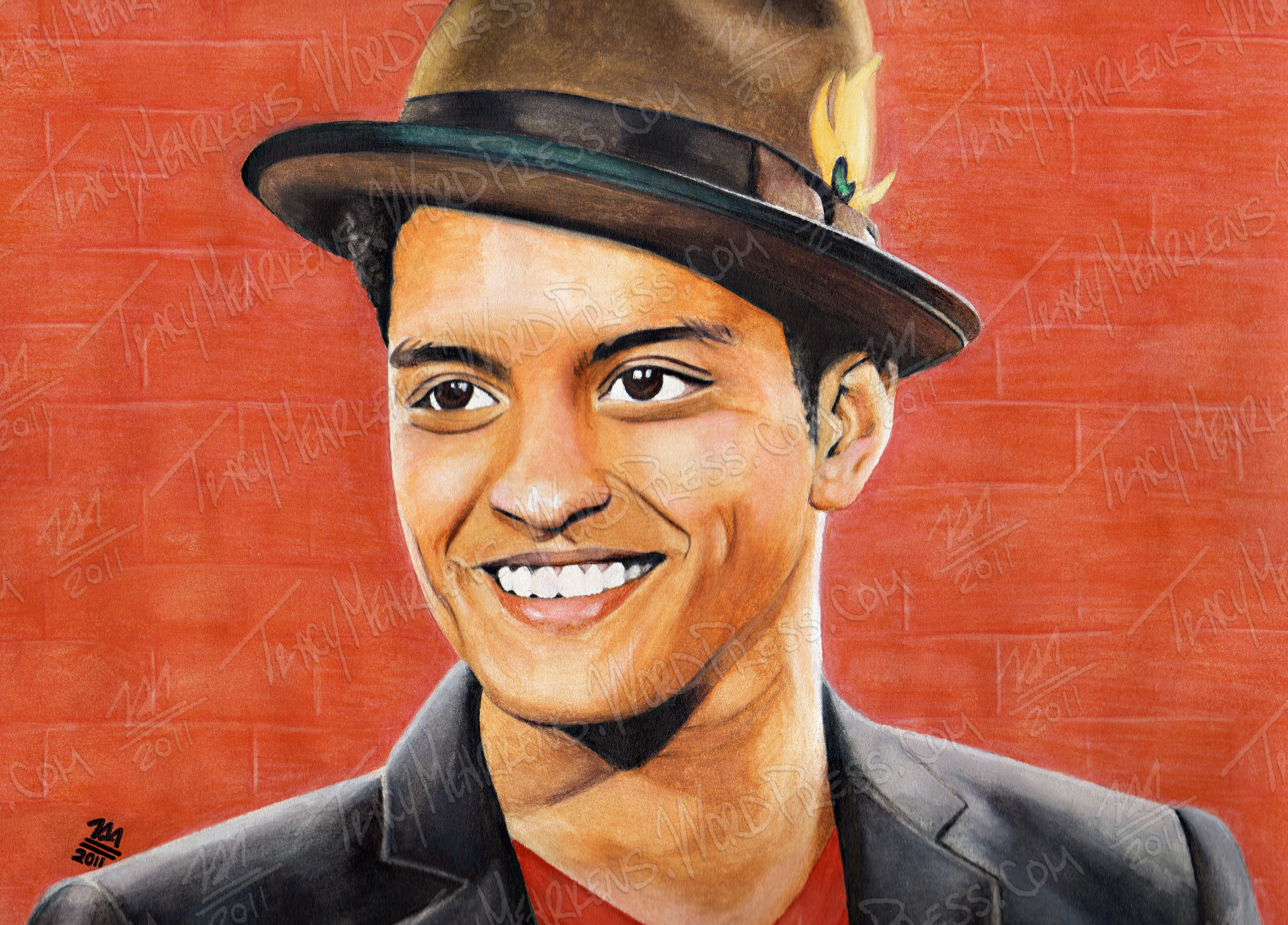 Bruno Mars Art Wallpaper Bruno Mars Pixel Art 3425x2460 Wallpaper Teahub Io