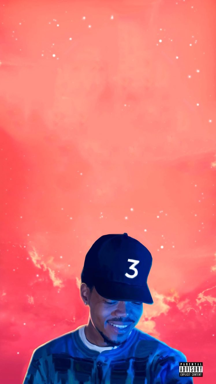 Chance The Rapper Coloring Book Album Cover - 748x1330 ...