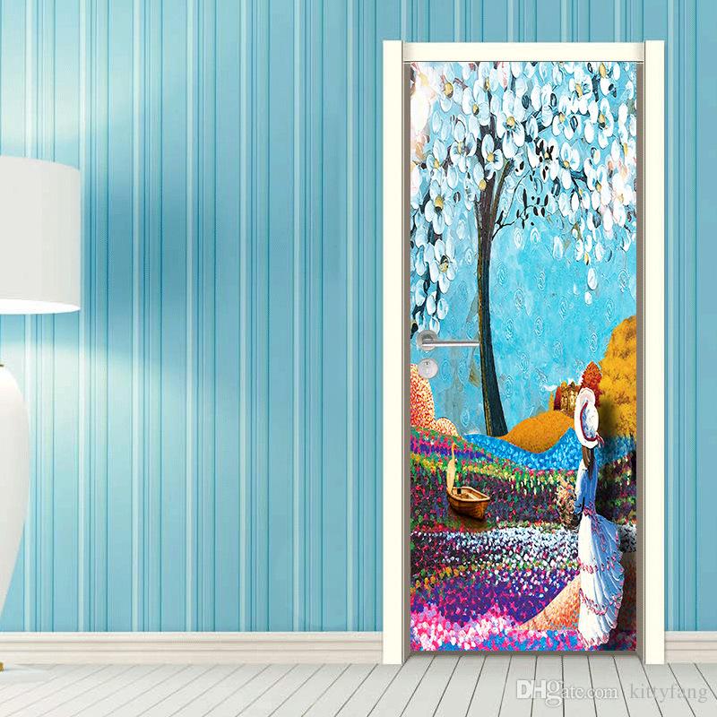 Painting On The Back Of Bedroom Door - 800x800 Wallpaper - teahub.io