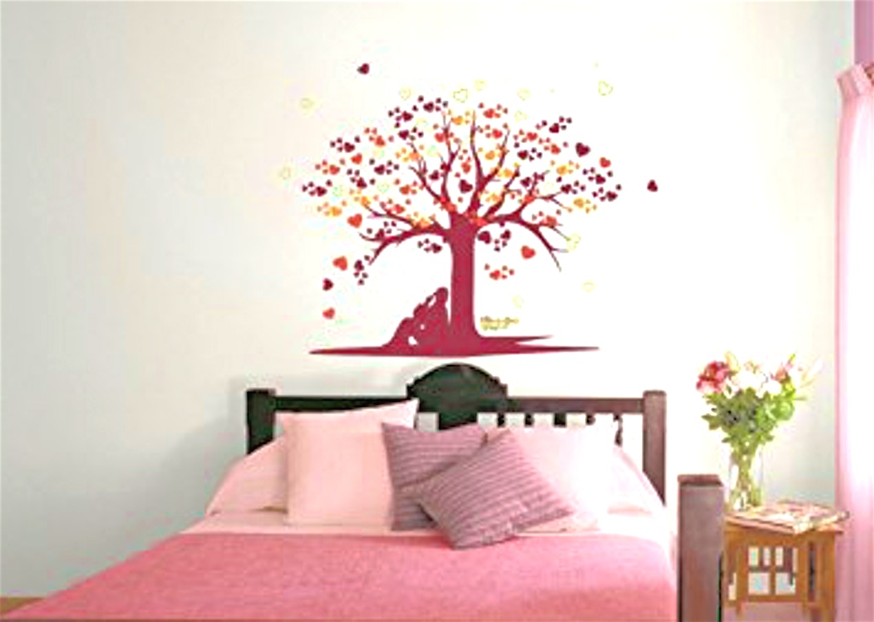Bedroom Asian Paints Wall Designs - HD Wallpaper 