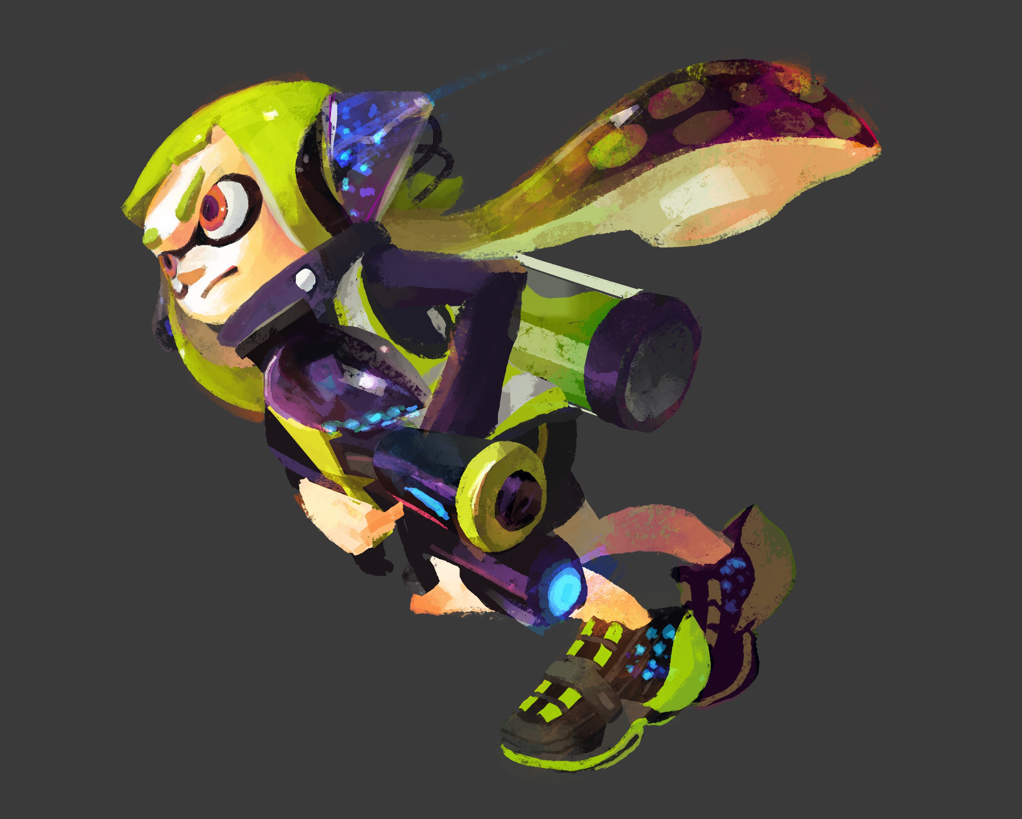 Splatoon Official Artwork Splatoon Agent 3 Art 3523x23 Wallpaper Teahub Io