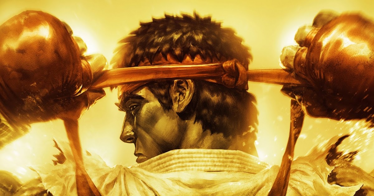 Street Fighter Ryu Doing Hadouken - HD Wallpaper 