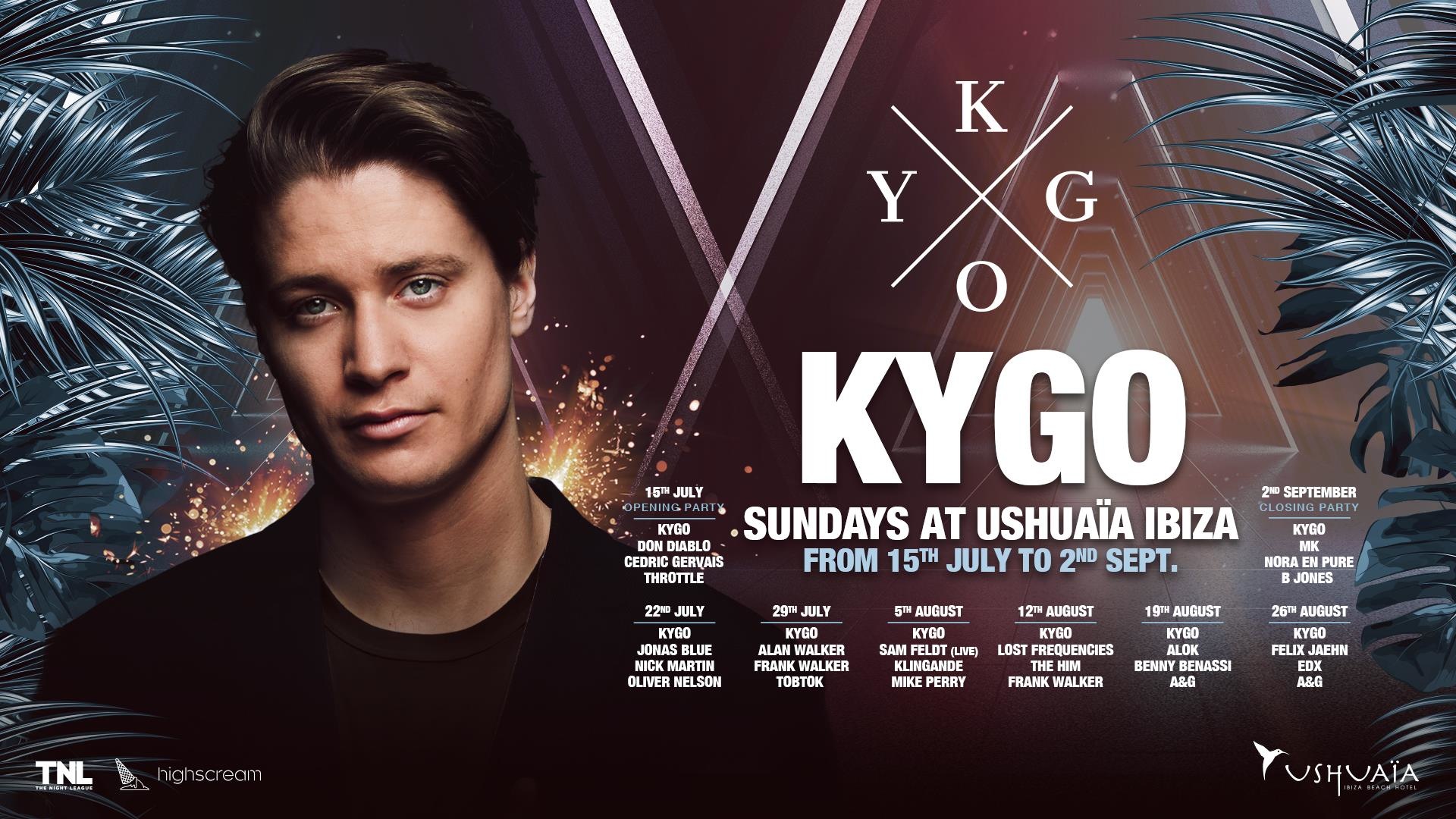 Flyer Kygo - Lost Frequencies Ibiza 2018 - 1920x1080 Wallpaper - teahub.io