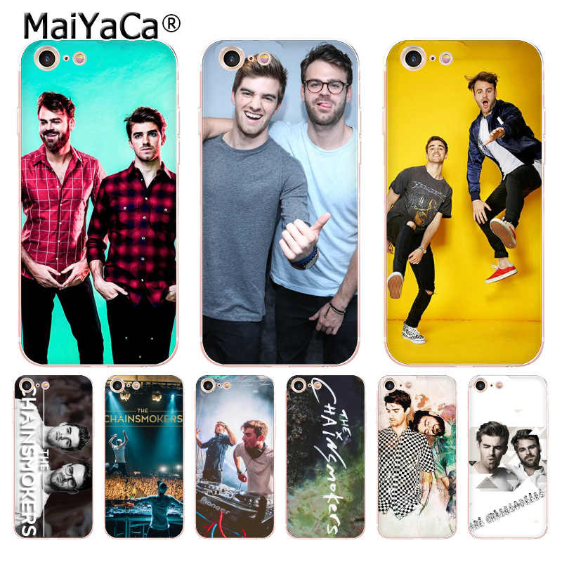 Maiyaca The Chainsmokers 2018 Colored Drawing Soft - Mobile Phone Case ...