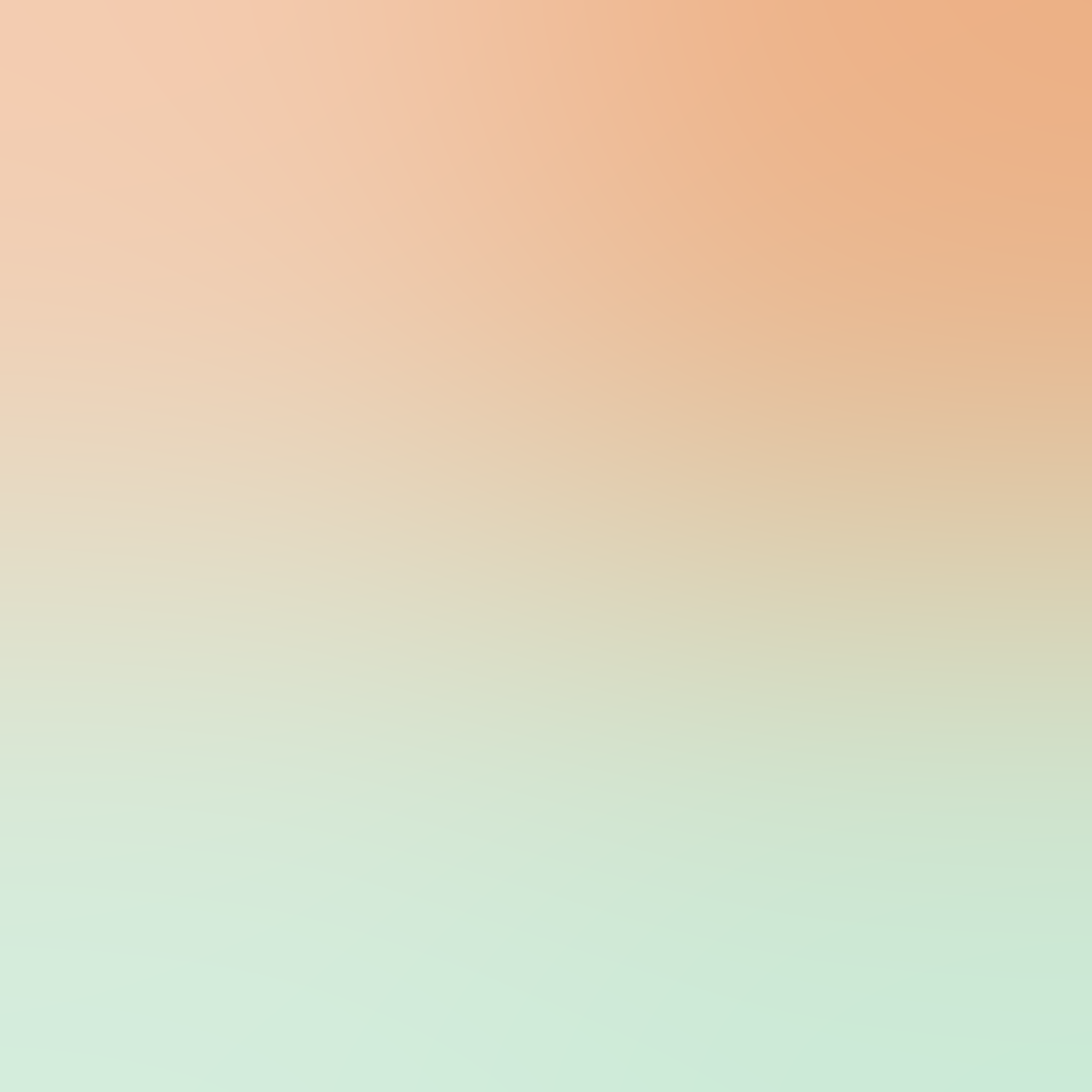 Colorful Gradient - Pastel Orange Wallpaper Iphone - 1280x1280 Wallpaper -  
