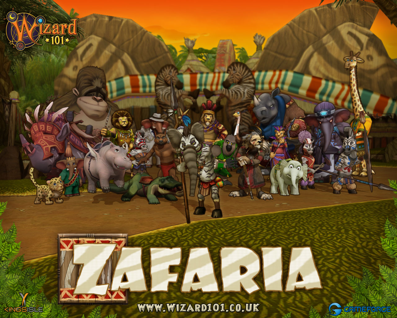 Wizard101 Zafaria - HD Wallpaper 