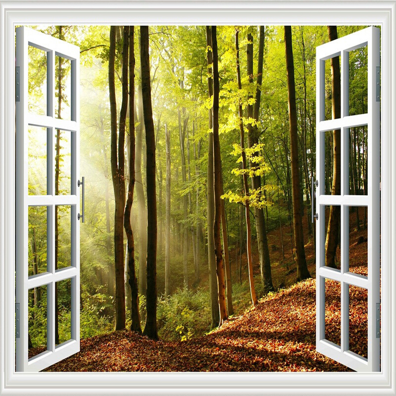 3d Window Scenery - 800x800 Wallpaper - teahub.io