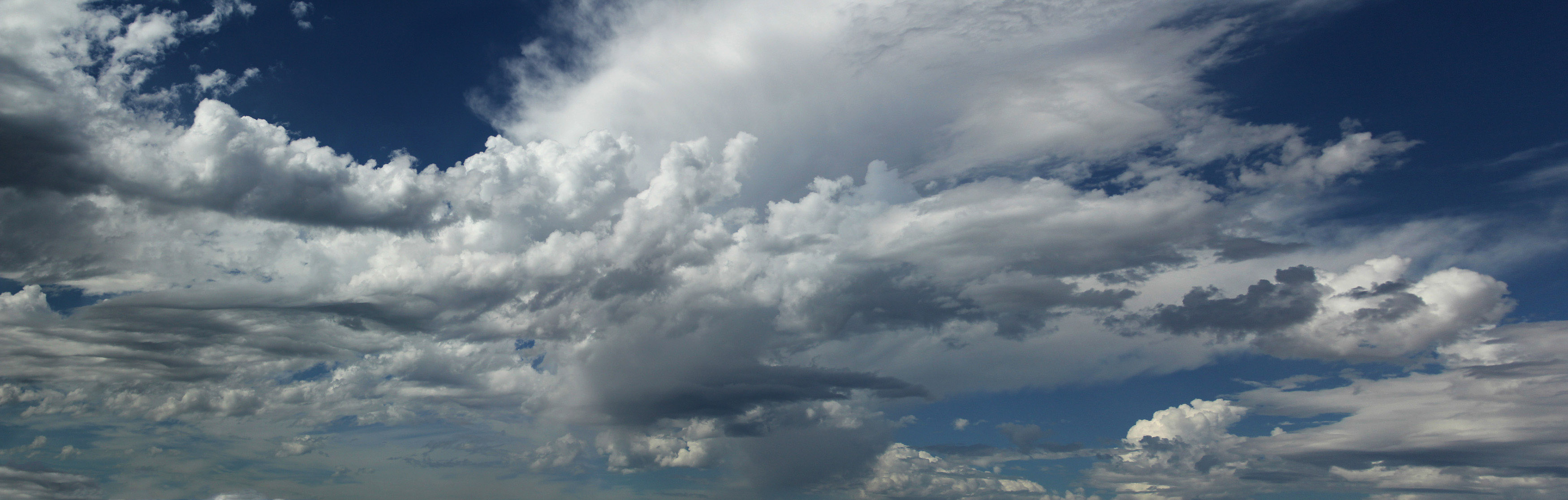 Sky With Clouds Texture - 3500x1116 Wallpaper - teahub.io