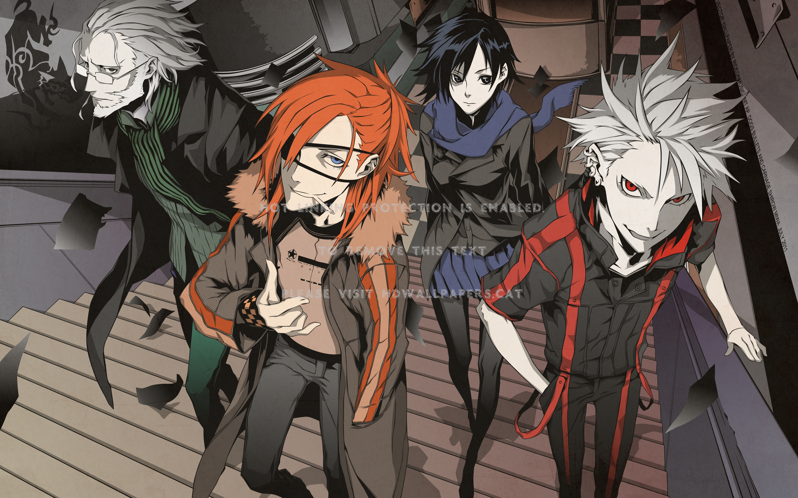 Tough Gang Anime Badboy Manga Dogs Bullets Carnage 2560x1600 Wallpaper Teahub Io