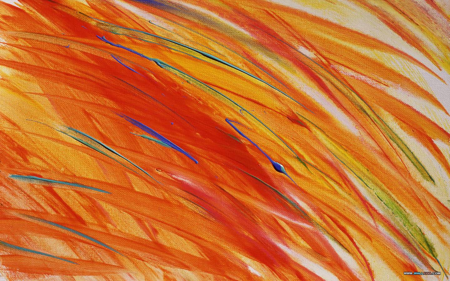 Painted Canvas Texture With Brush Strokes 1440*900 - Painting - HD Wallpaper 