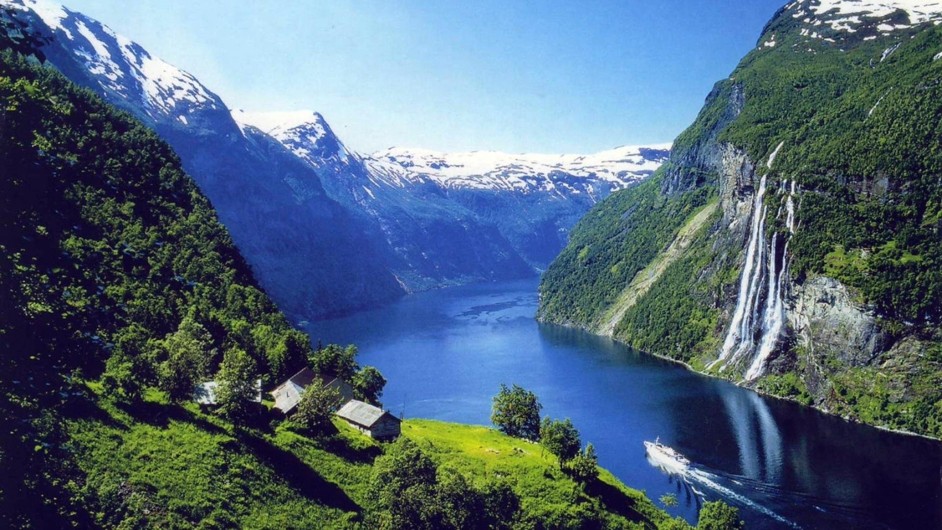 Norway Fjords - HD Wallpaper 