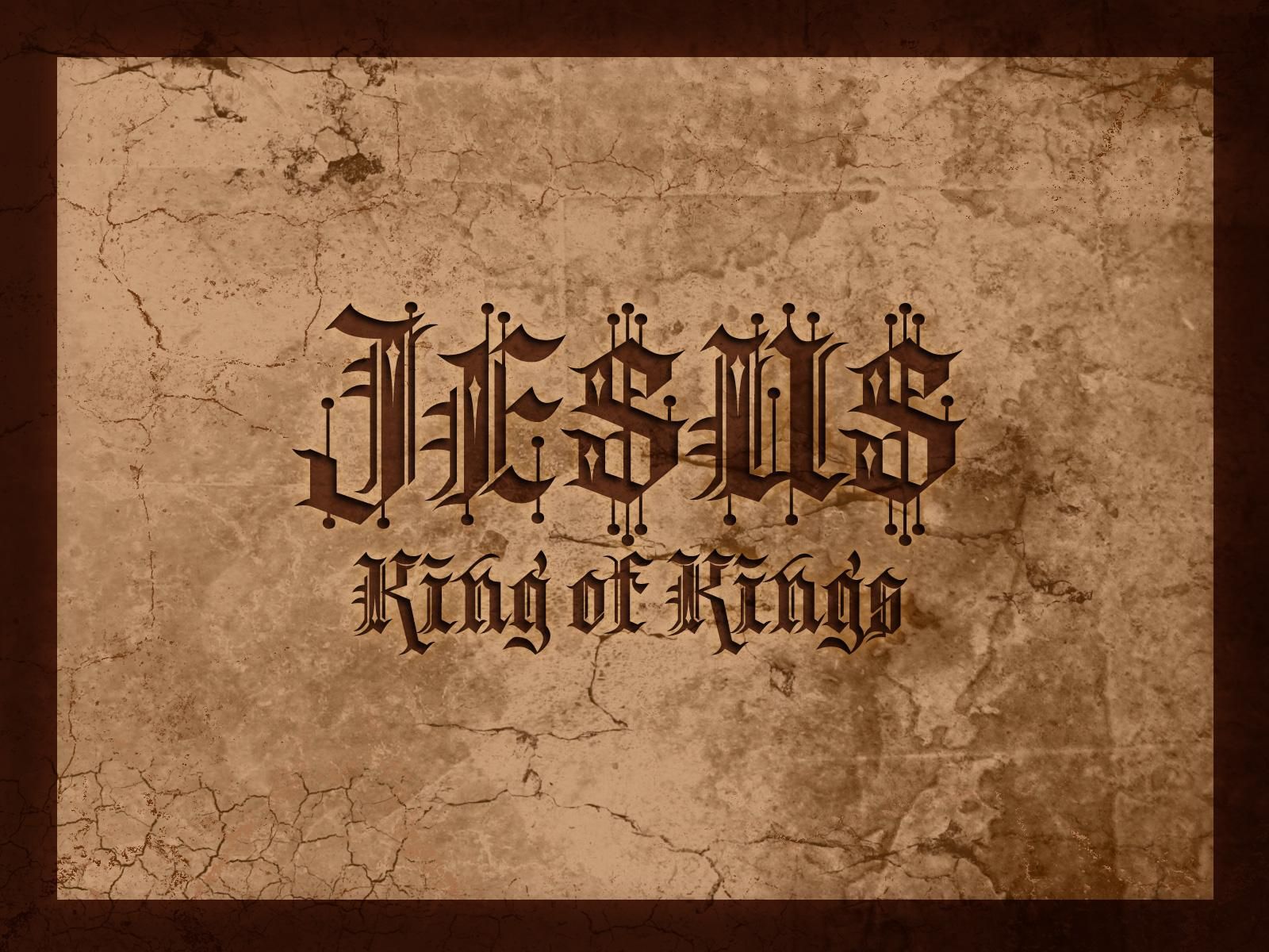 King Of Kings Christian Wallpaper Free Download - 1600x1200 Wallpaper -  