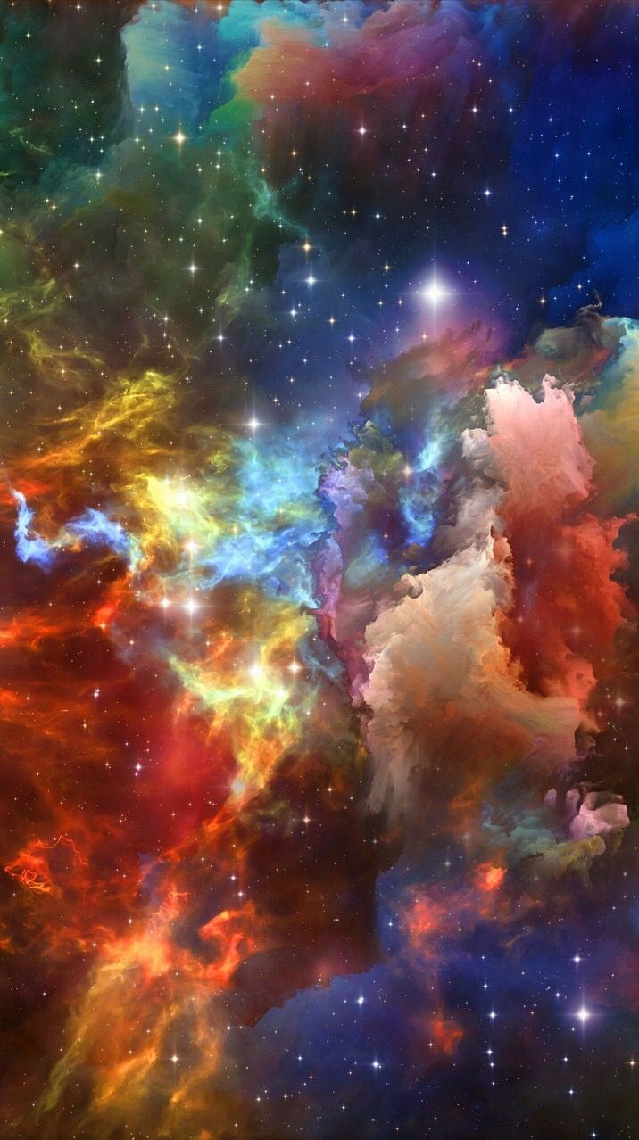 آسمان مجازی طرح کهکشان - HD Wallpaper 