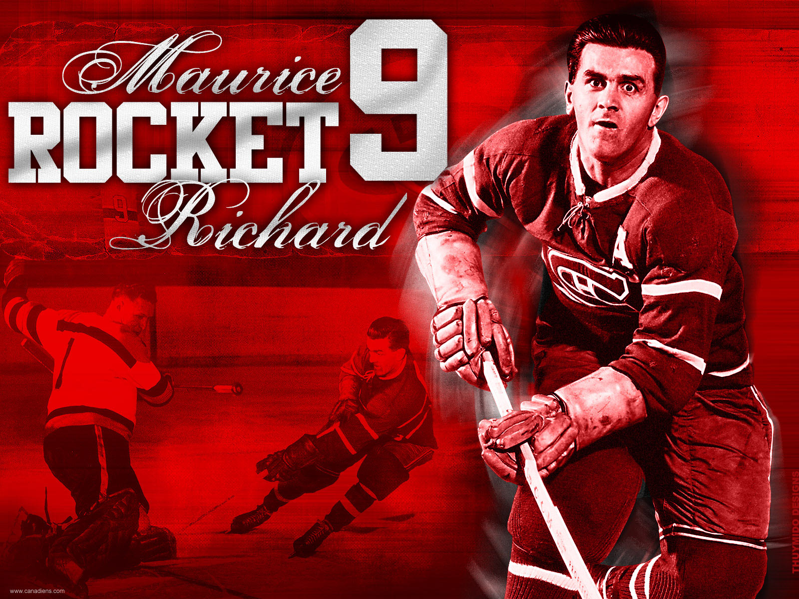 Maurice Richard Montreal Canadiens 1600x1200 Wallpaper Teahub Io