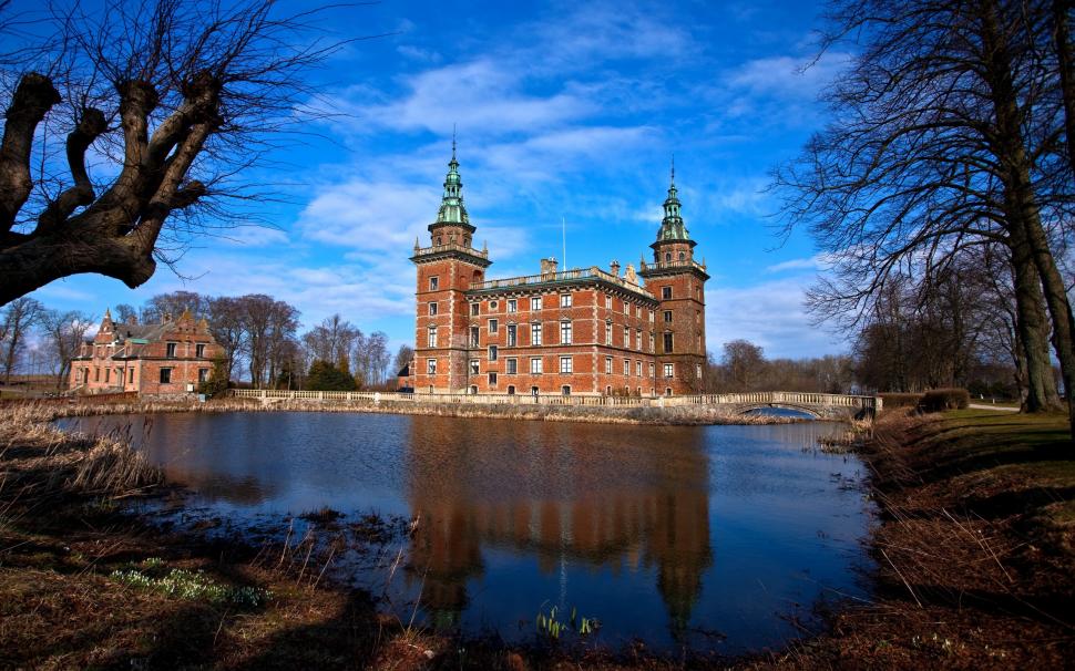 Sweden Castle Photography Wallpaper,sweden Hd Wallpaper,castle - Marsvinsholm Castle - HD Wallpaper 