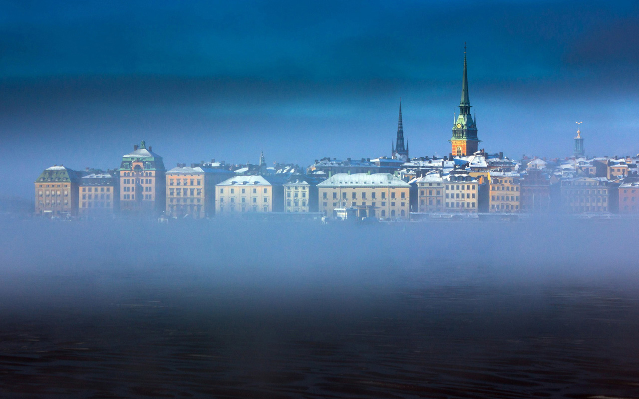 Туманный Стокгольм