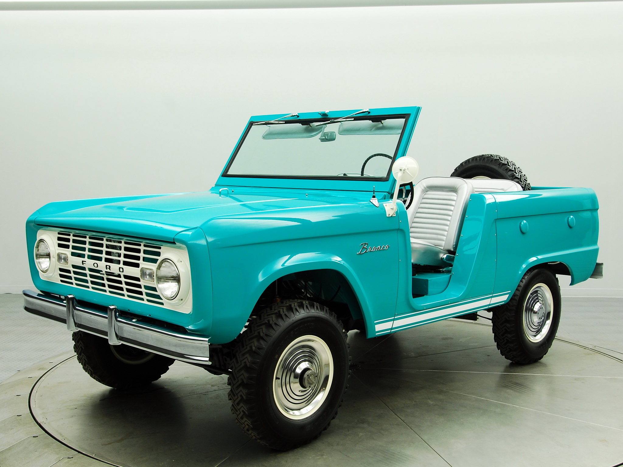 1966 Teal Ford Bronco - 2048x1536 Wallpaper - teahub.io