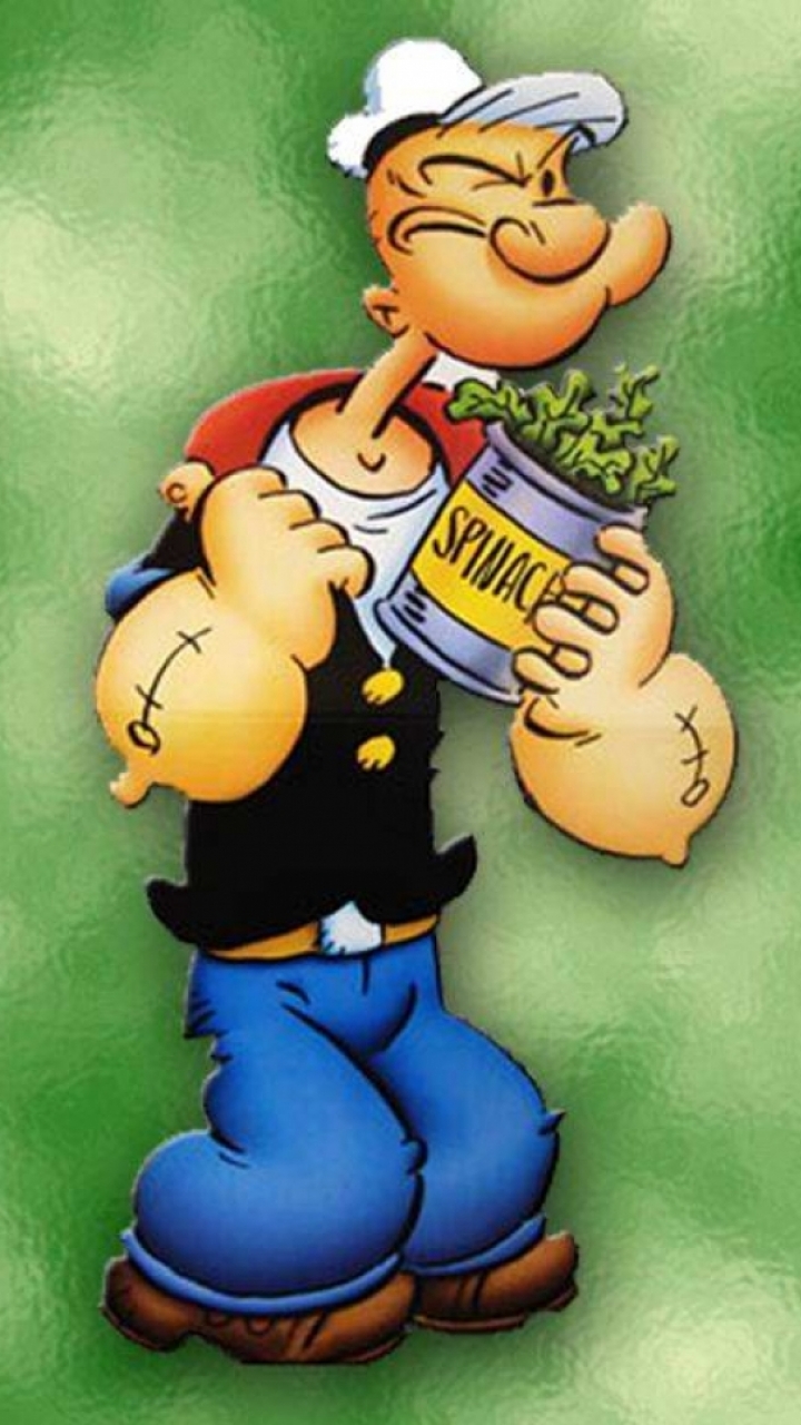 Popeye Wallpaper For Mobile - HD Wallpaper 