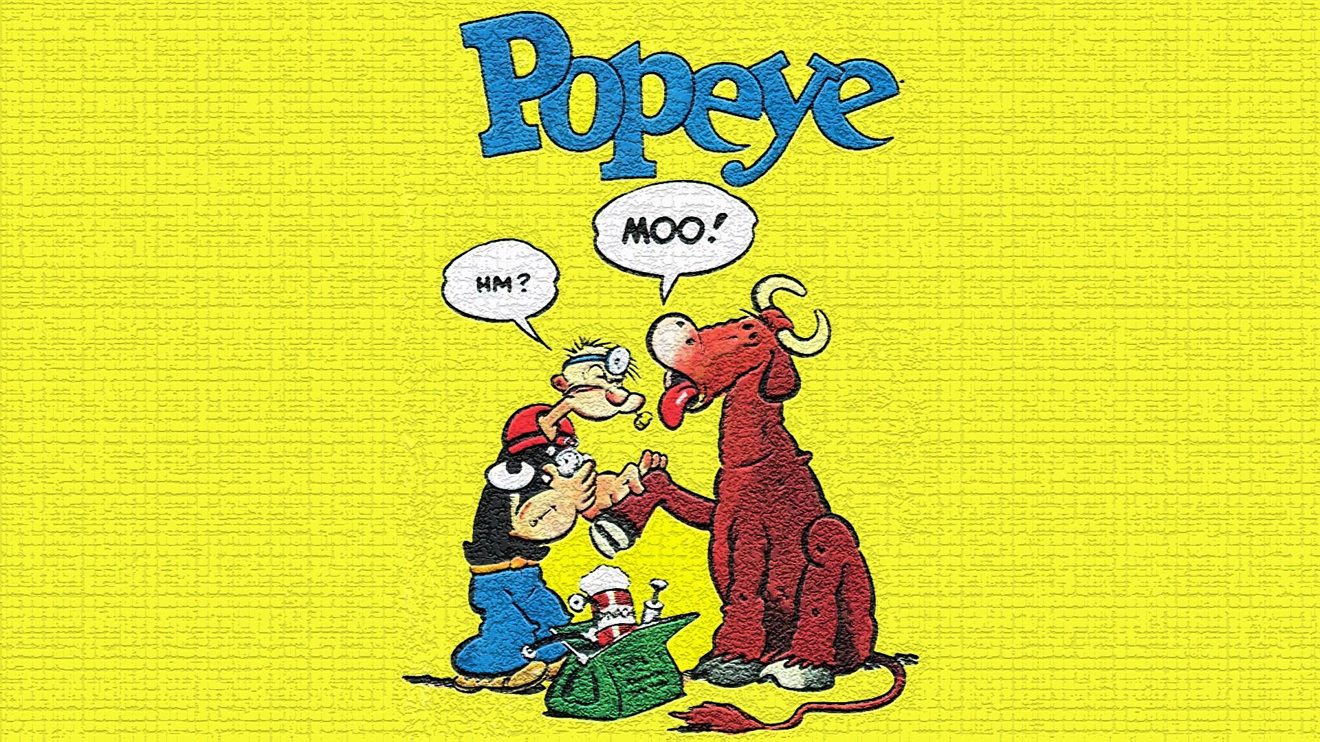 Popeye Wallpaper - Popeye Comic Book - HD Wallpaper 