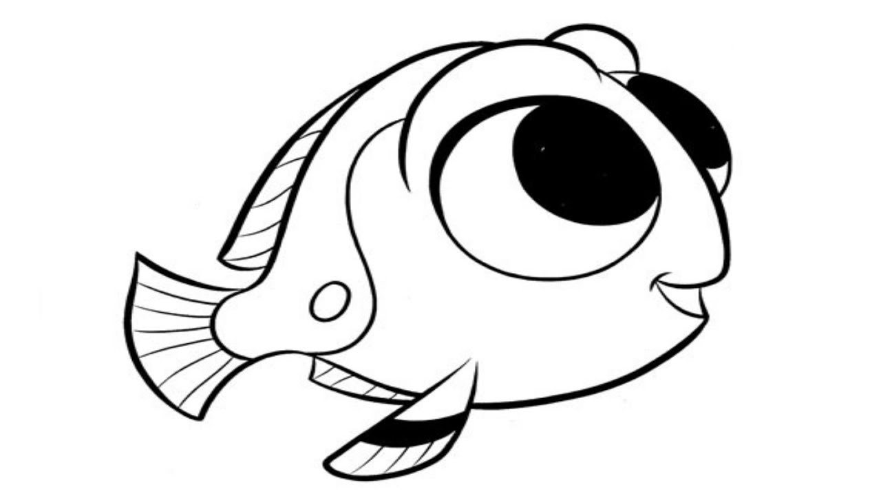Baby Finding Nemo Coloring Pages Coloring Pages