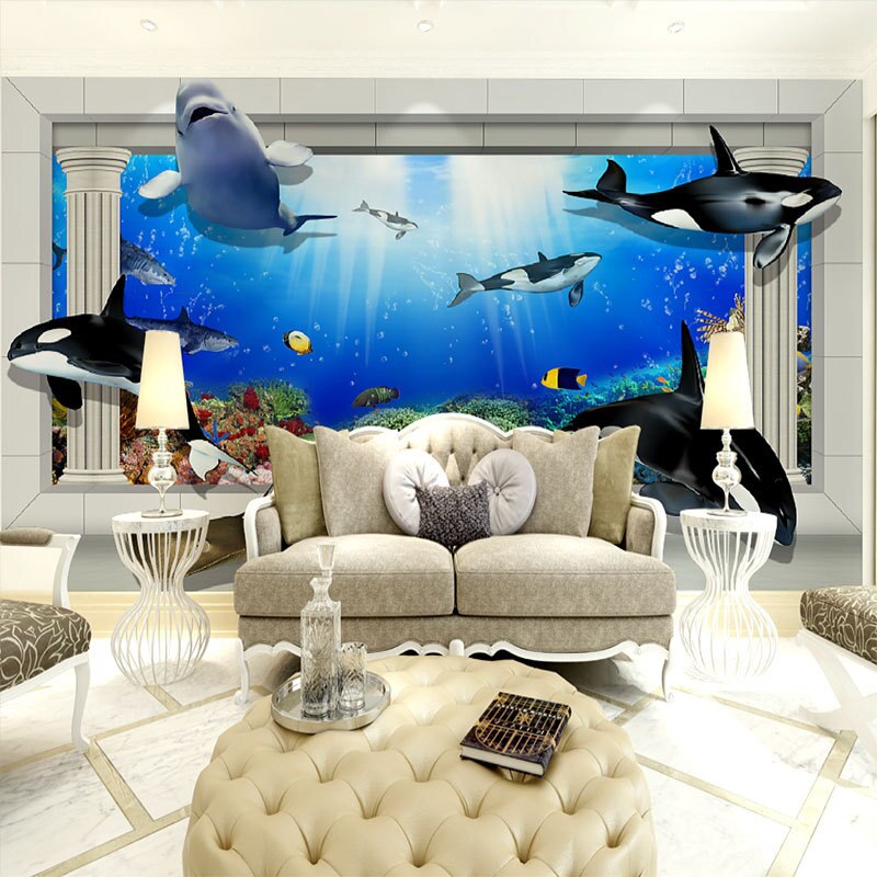 Aquarium Trompe L Oeil - 800x800 Wallpaper - teahub.io