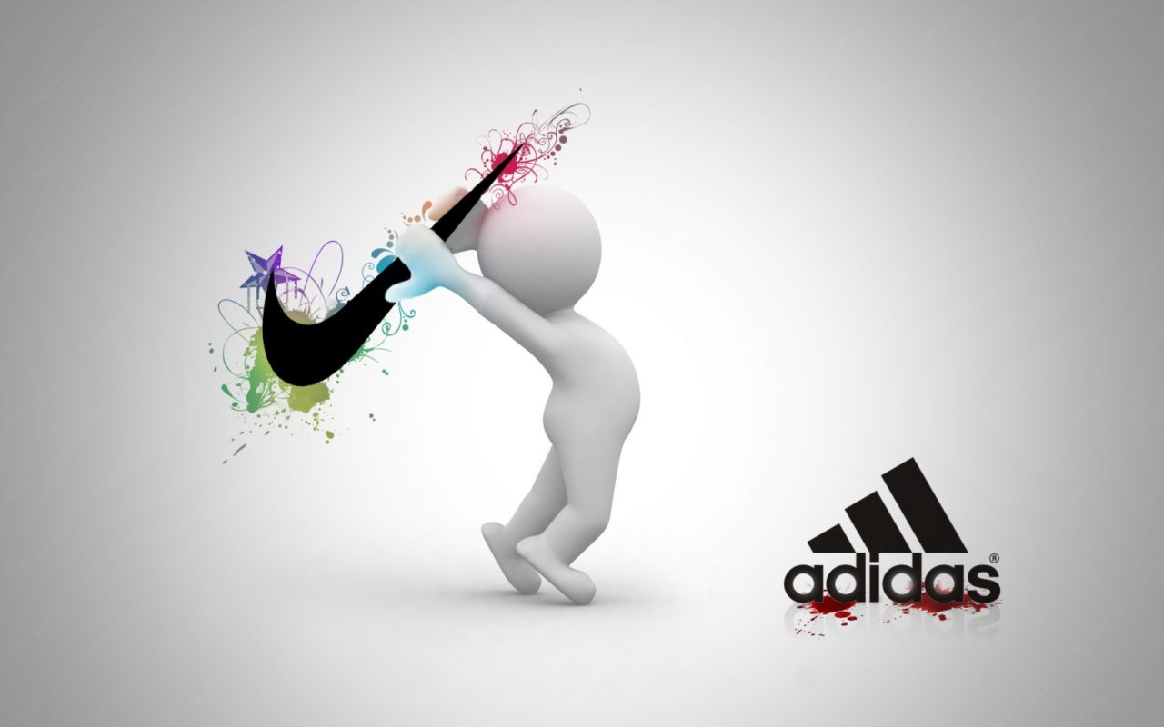 nike and adidas competition