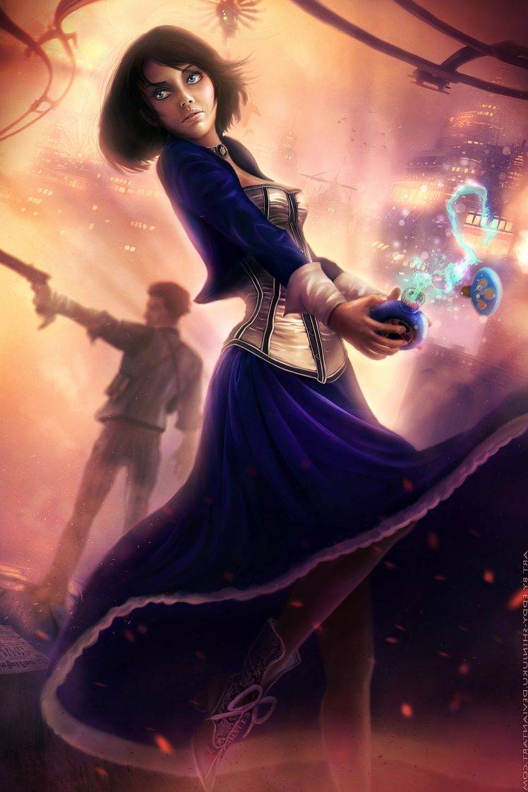 Bioshock Infinite Elizabeth Poster 748x1122 Wallpaper Teahub Io