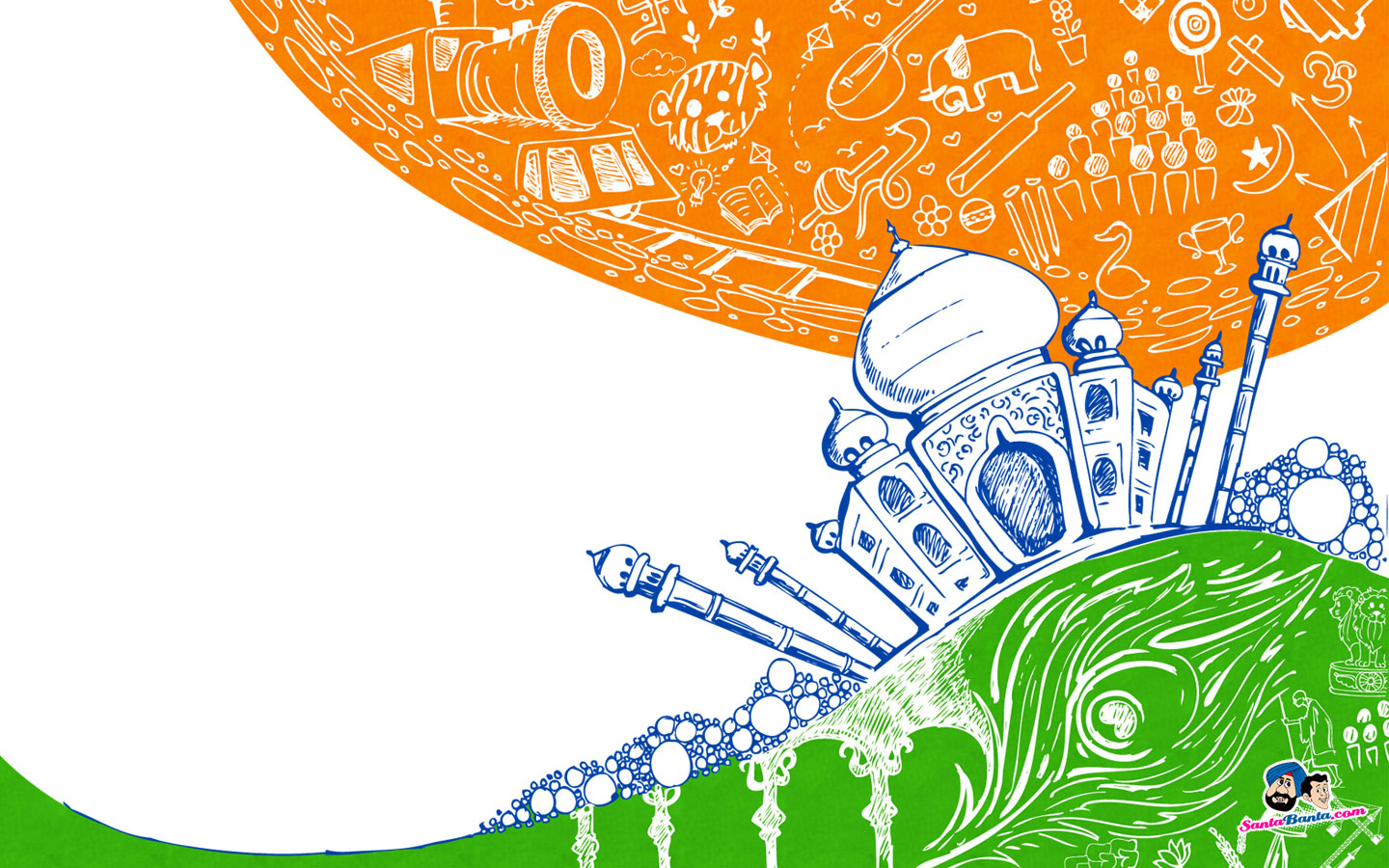 Posters On Republic Day - 1440x900 Wallpaper 