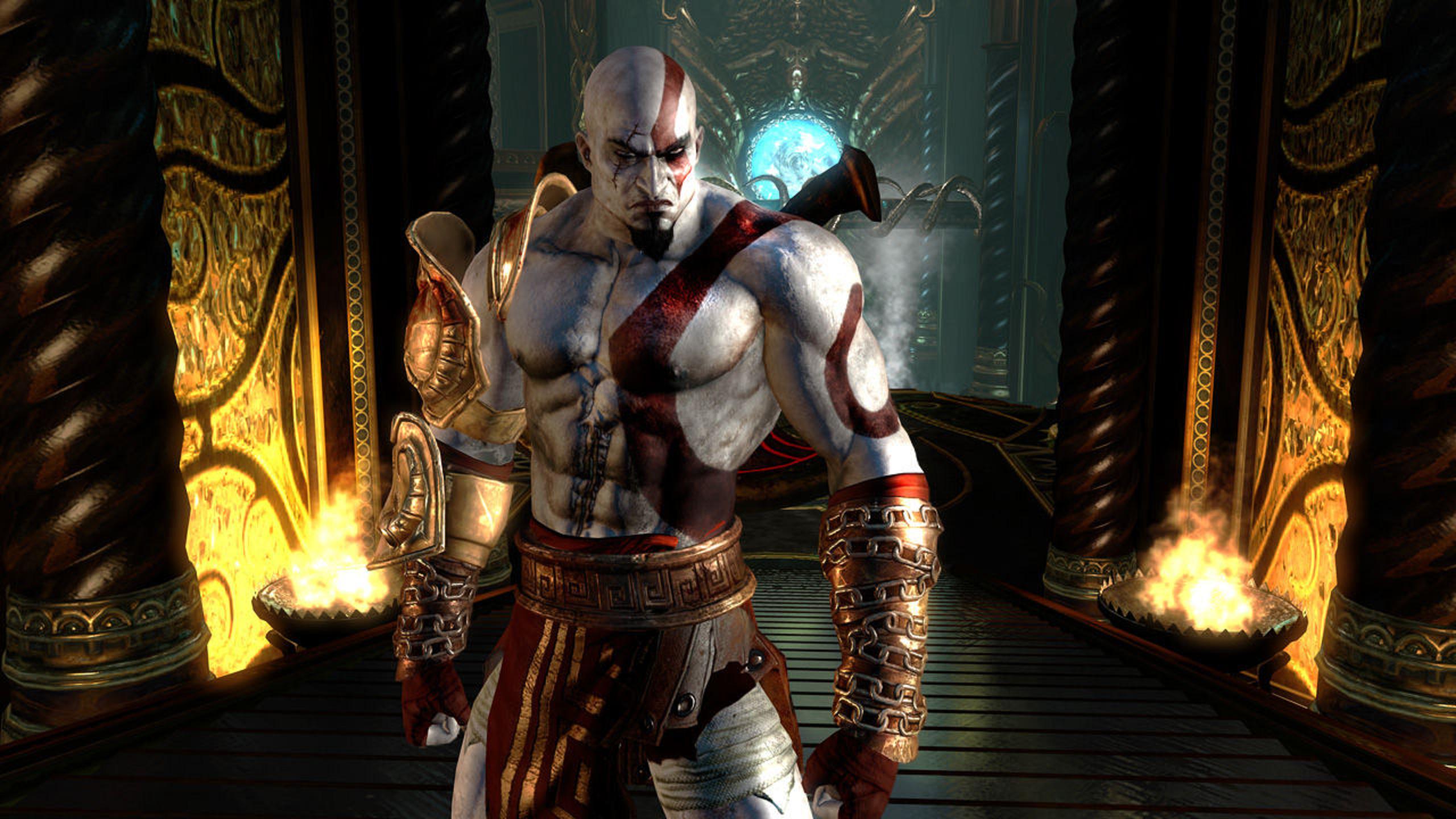 God Of War Wallpaper Kratos God Of War 10 2560x1440 Wallpaper Teahub Io