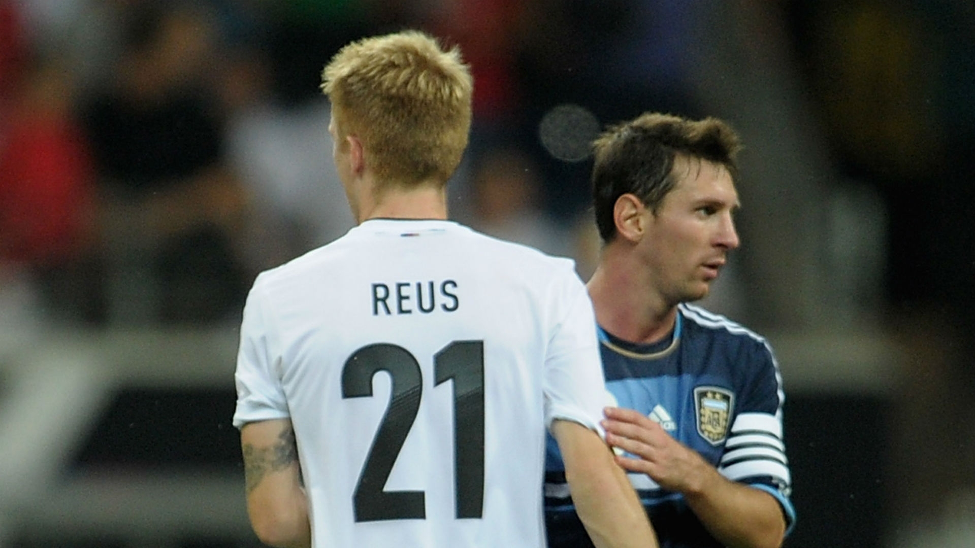 Marco Reus And Lionel Messi - Marco Reus And Messi - HD Wallpaper 