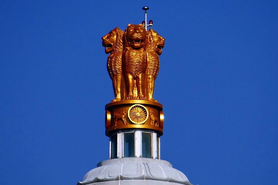 Lion Capital, National Emblem, Ashoka Emblem, India, - 910x607 ...