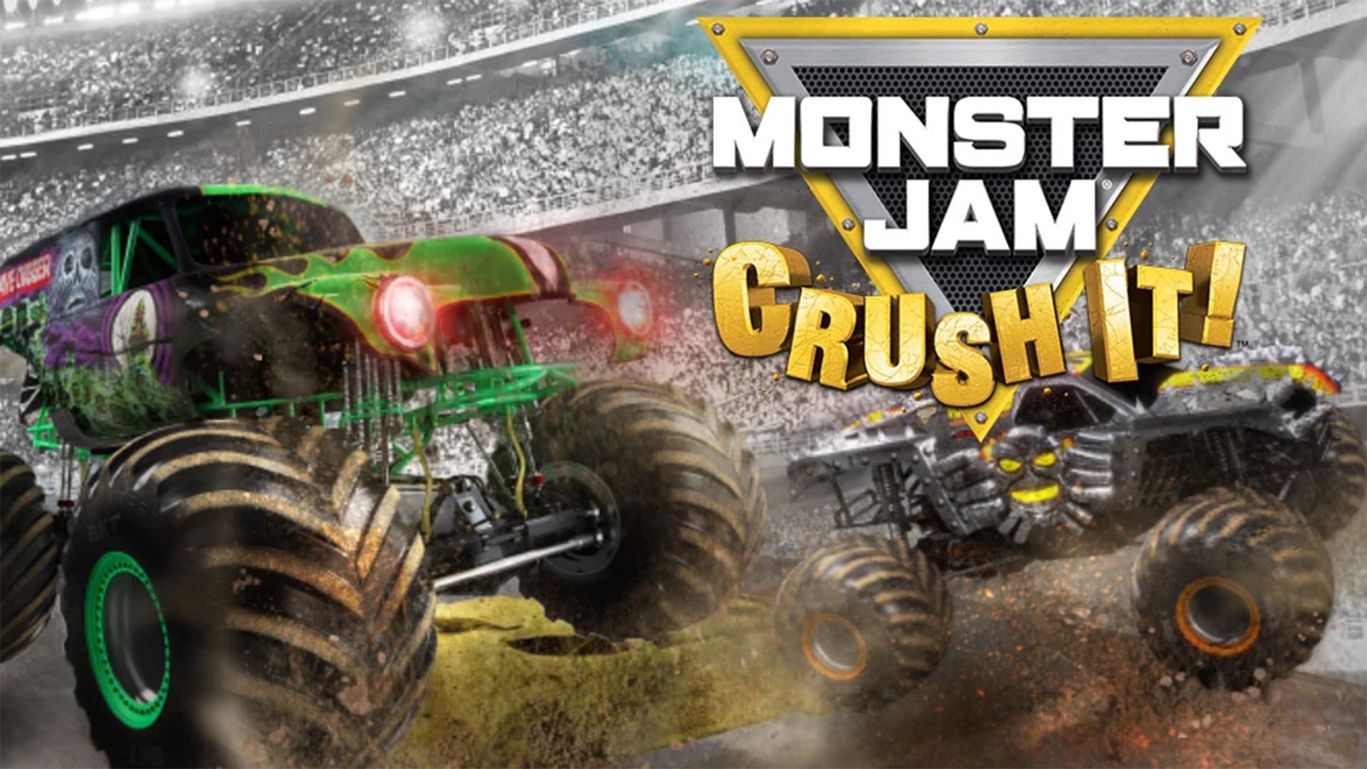 Crush It Nintendo Switch Monster Jam - HD Wallpaper 