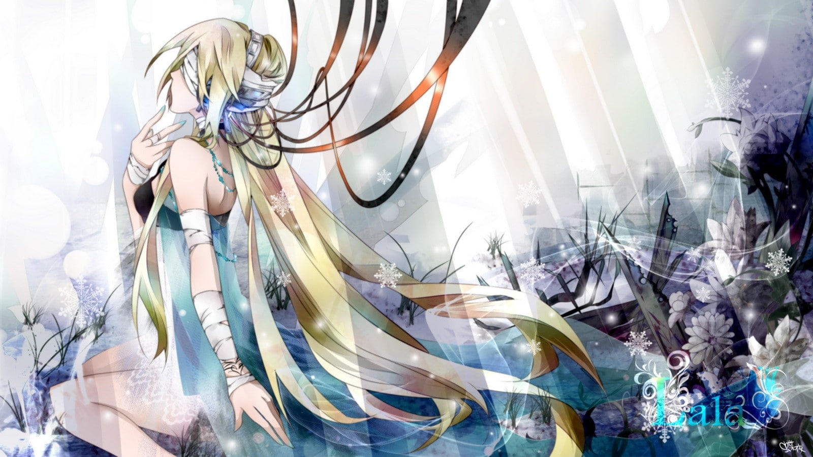 Vocaloid Lily Background - 1600x900 Wallpaper - teahub.io