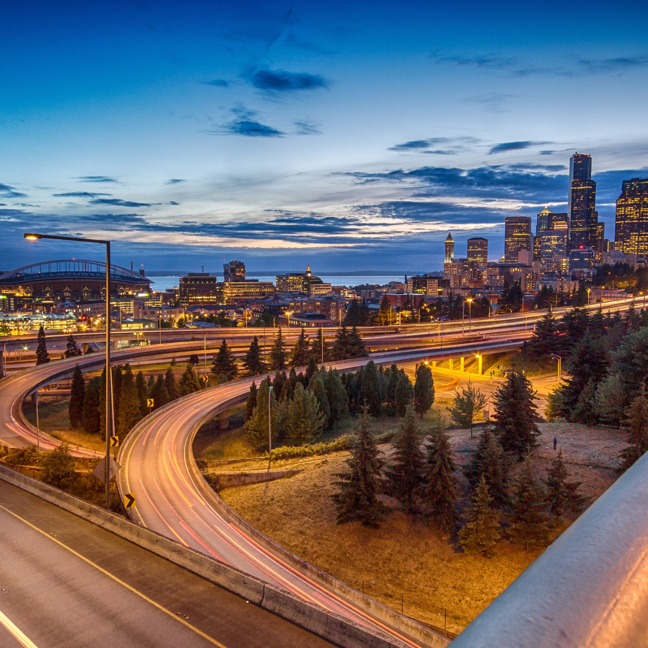 Seattle Skyline Wallpaper - HD Wallpaper 
