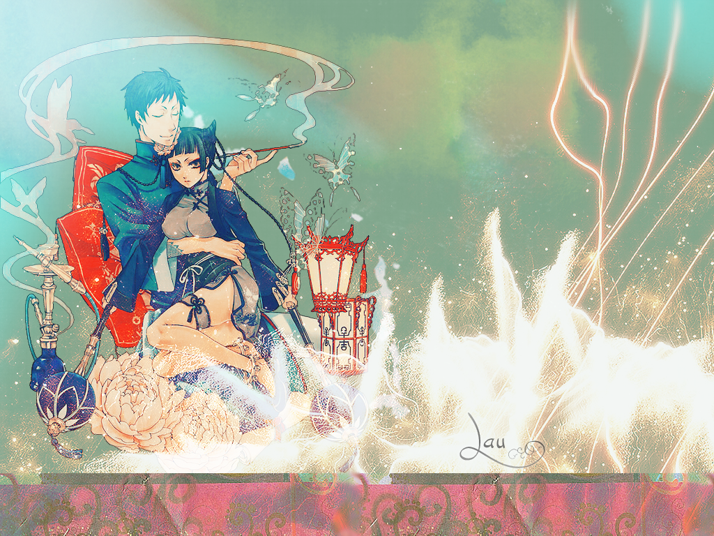 Lau And Ran-mao~ - Lau And Ranmao - HD Wallpaper 