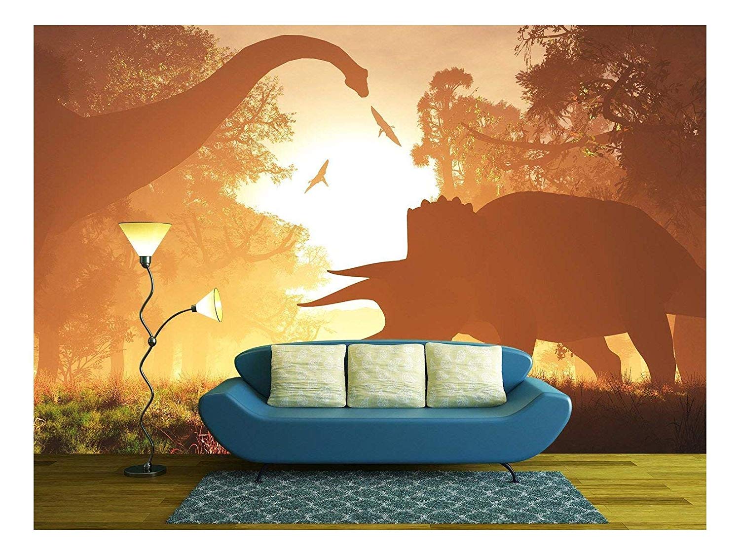 Dinosaur Morning - HD Wallpaper 