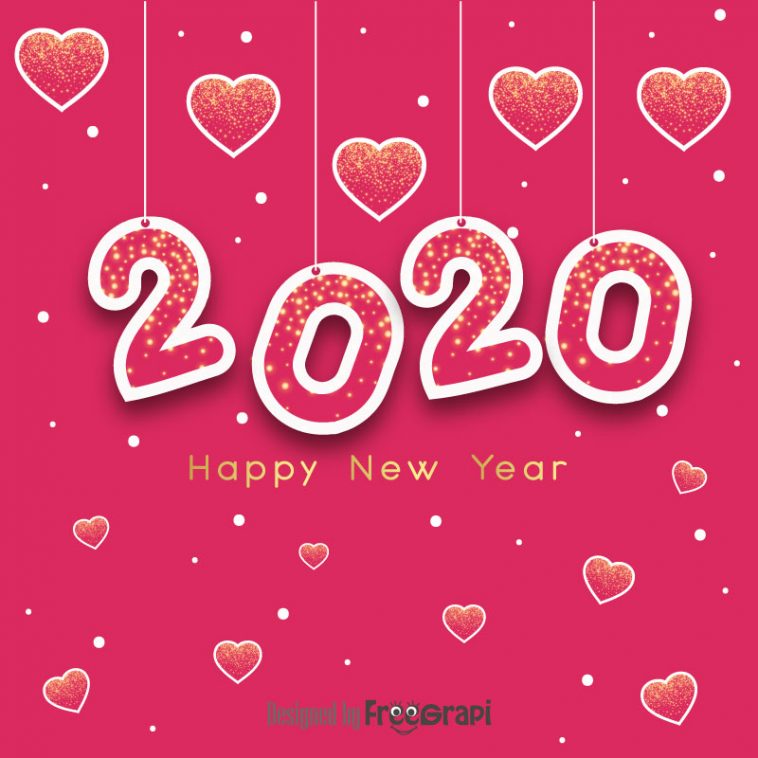 Happy New Year With Heart Images - Heart - 758x758 Wallpaper - teahub.io