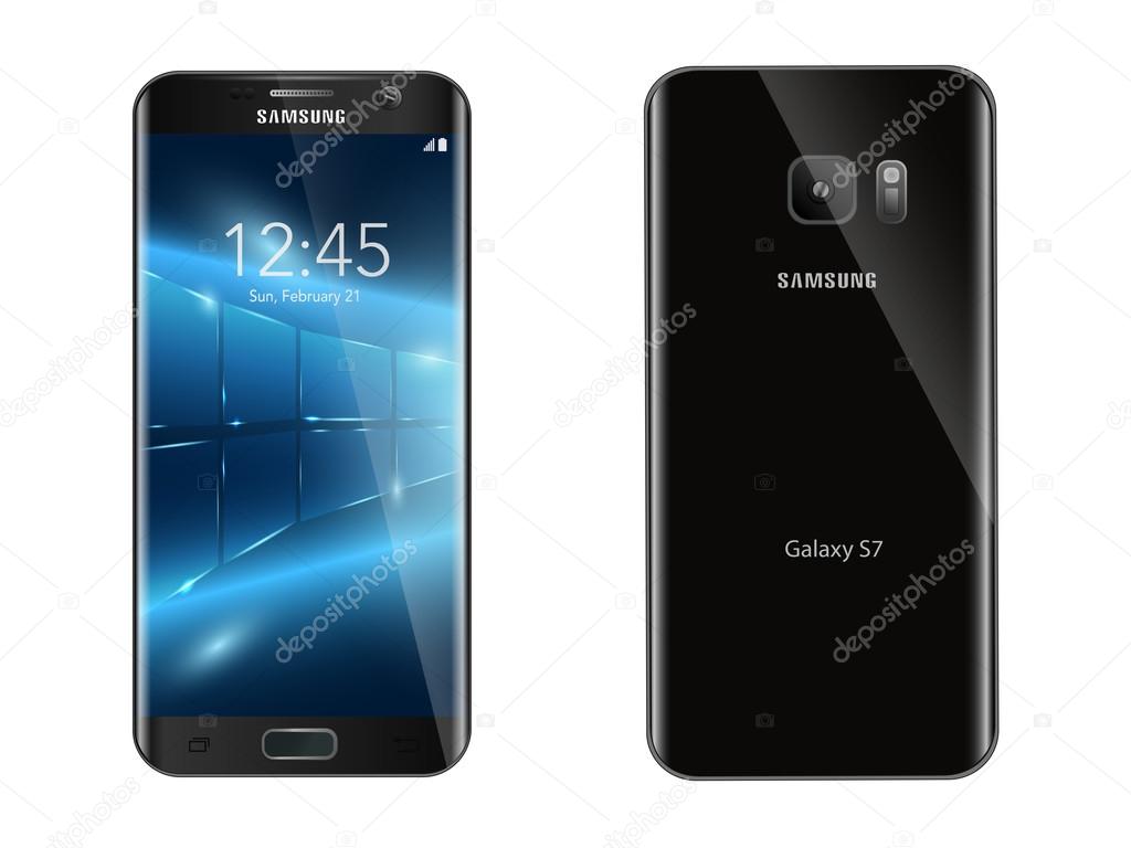 Samsung Galaxy S7 Vector Model - HD Wallpaper 